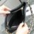 Chanel 22K HOBO Underarm Bag Black Lambskin Large