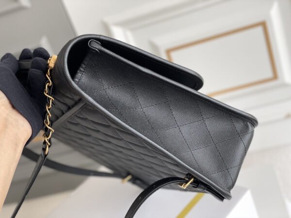 Chanel 22K Large Backpack Calfskin & Gold-Tone Metal Black (4) Chanel 22K Large Backpack Calfskin Gold-Tone Metal Black