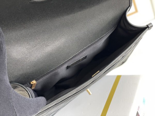 Chanel 22K Large Backpack Calfskin & Gold-Tone Metal Black (5) Chanel 22K Large Backpack Calfskin Gold-Tone Metal Black