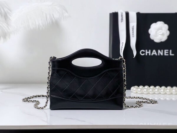 Chanel 31 Mini Polished Calfskin Shopping Bag