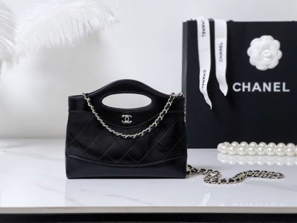 Chanel 31 Mini Polished Calfskin Shopping Bag