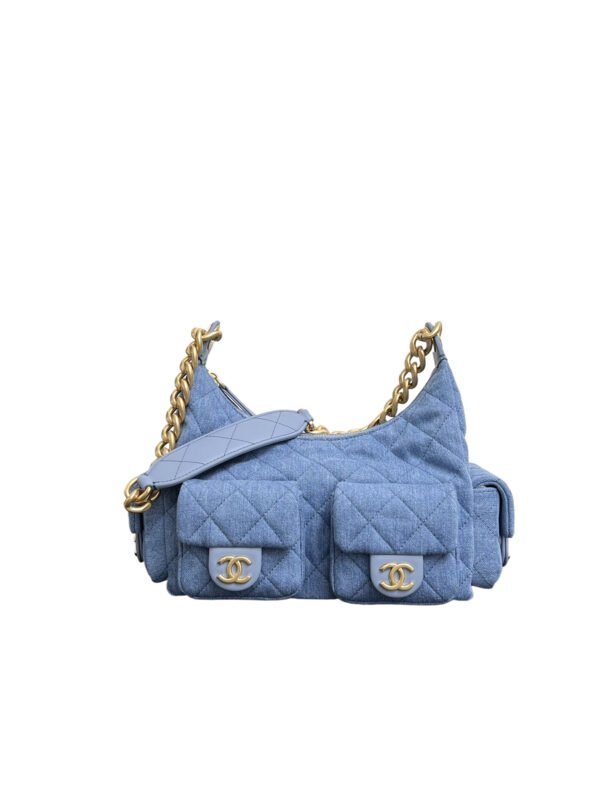 Chanel HOBO Small Denim Bag