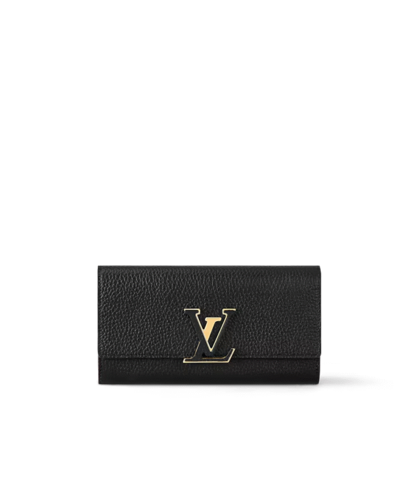 LOUIS VUITTON Capucines Wallet Taurillon Leather M61248
