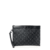 M81570 (1) LOUIS VUITTON Monogram Eclipse Pochette To-Go Black M81570