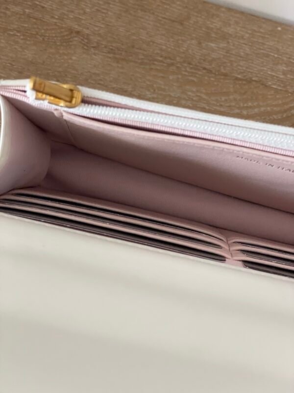 CHANEL 24C small gold ball double bead chain woc