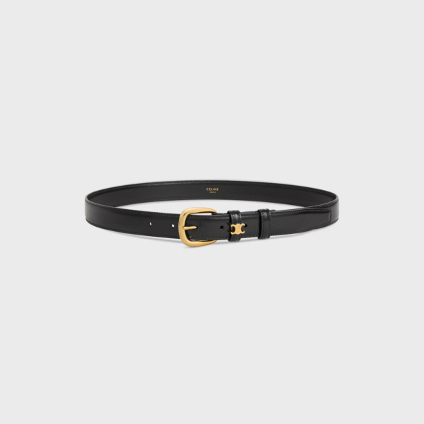 MEDIUM 25MM VIVIENNE BELT IN TAURILLON LEATHER