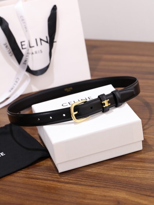 MEDIUM 25MM VIVIENNE BELT IN TAURILLON LEATHER