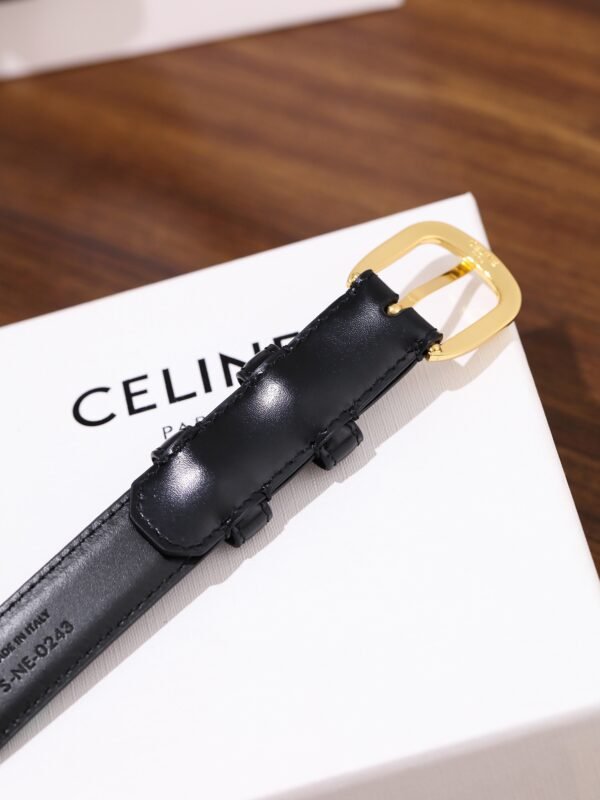 MEDIUM 25MM VIVIENNE BELT IN TAURILLON LEATHER