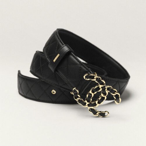 Chanel Double C Chain Logo Belt 3cm