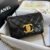 AS5026 (1) Chanel Mini Flap Bag Black Lambskin AS5026