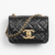 AS5026 Chanel Mini Flap Bag Black Lambskin AS5026