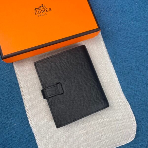 Bearn Short Wallet black (4) HERMÈS Bearn Short Wallet