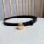 LOEWE Pebble belt made of smooth cowhide leather