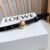 LOEWE Pebble belt made of smooth cowhide leather