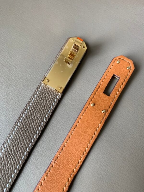 H069853CC18 (5) HERMES Kelly 18 belt