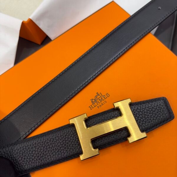 HERMES Constance belt buckle & Reversible leather strap 38 mm