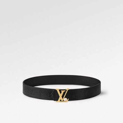 LV INITIALES PEARLS 40MM REVERSIBLE BELT M8842U