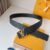 M0333U (7) LOUIS VUITTON Men's calfskin gold buckle double-sided belt 40mm M0333U