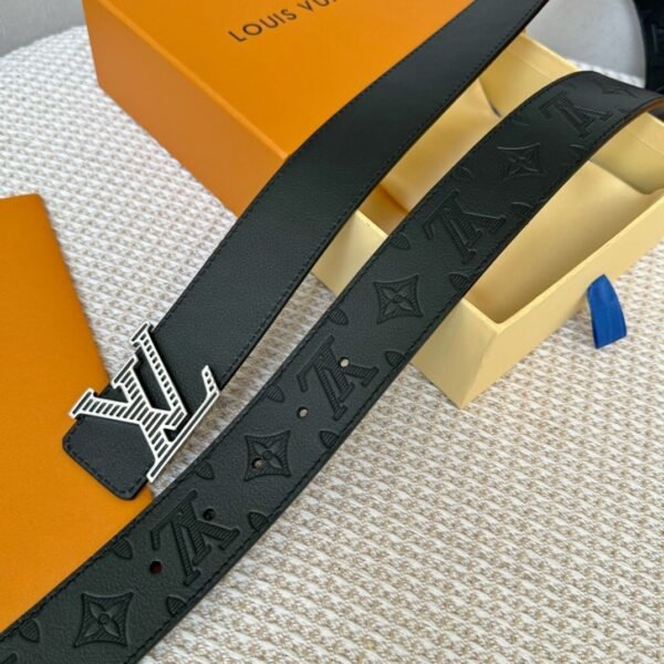 M0717S (6) LOUIS VUITTON Men's Belt LV SHADOW 40mm Reversible Belt M0717S