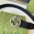 GUCCI Wide belt with Interlocking G buckle