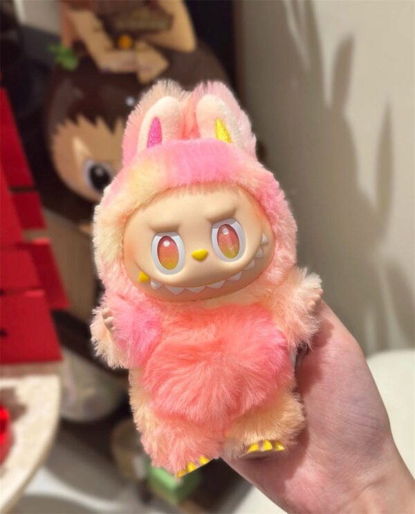 Pop Mart Labubu Doll Series Pink, loyal [Third Generation]