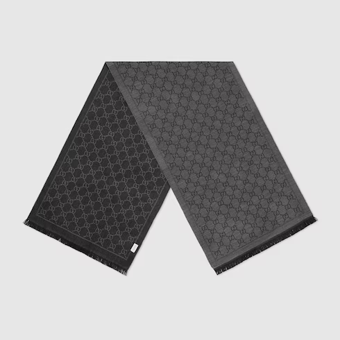 GG wool scarf