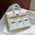 30CM Birkin bag white (4) HERMES Birkin Bag 20cm