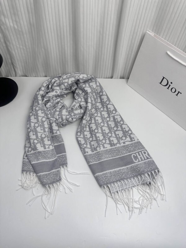 Dior printed scarf