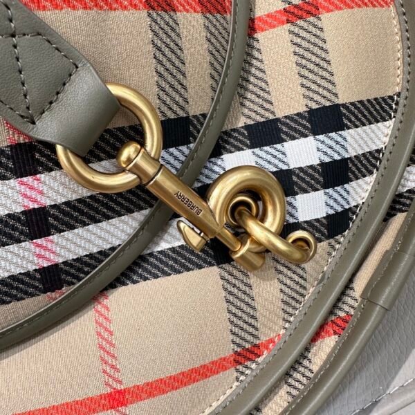 BURBERRY Small B-shaped buckle messenger bag