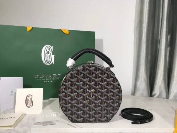 ALTOC2PMLTY01CL01P (4) GOYARD The Alto Hatbox Trunk Bag