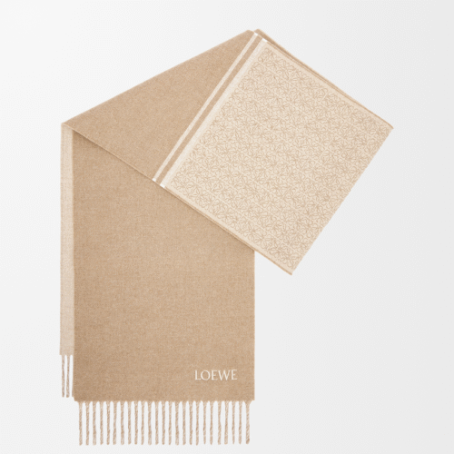 LOEWE Scarf in wool and cashmere