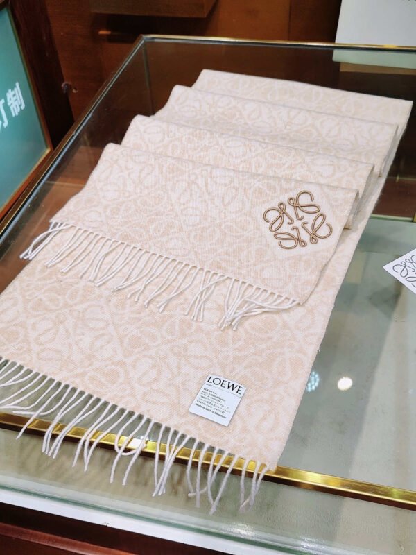CIL0011189909 (6) LOEWE Anagram scarf in wool and cashmere