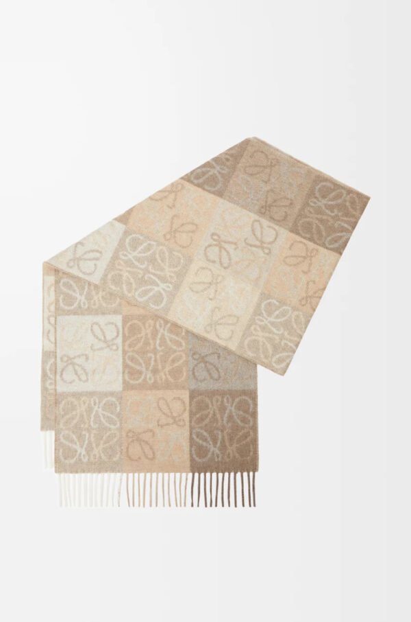 LOEWE Scarf in wool and cashmere