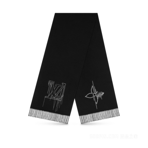 M77981 (1) LV STITCH scarf M77981